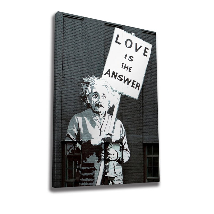 Wallity Lienzo Decorativo Banksy 70 x 100 cm